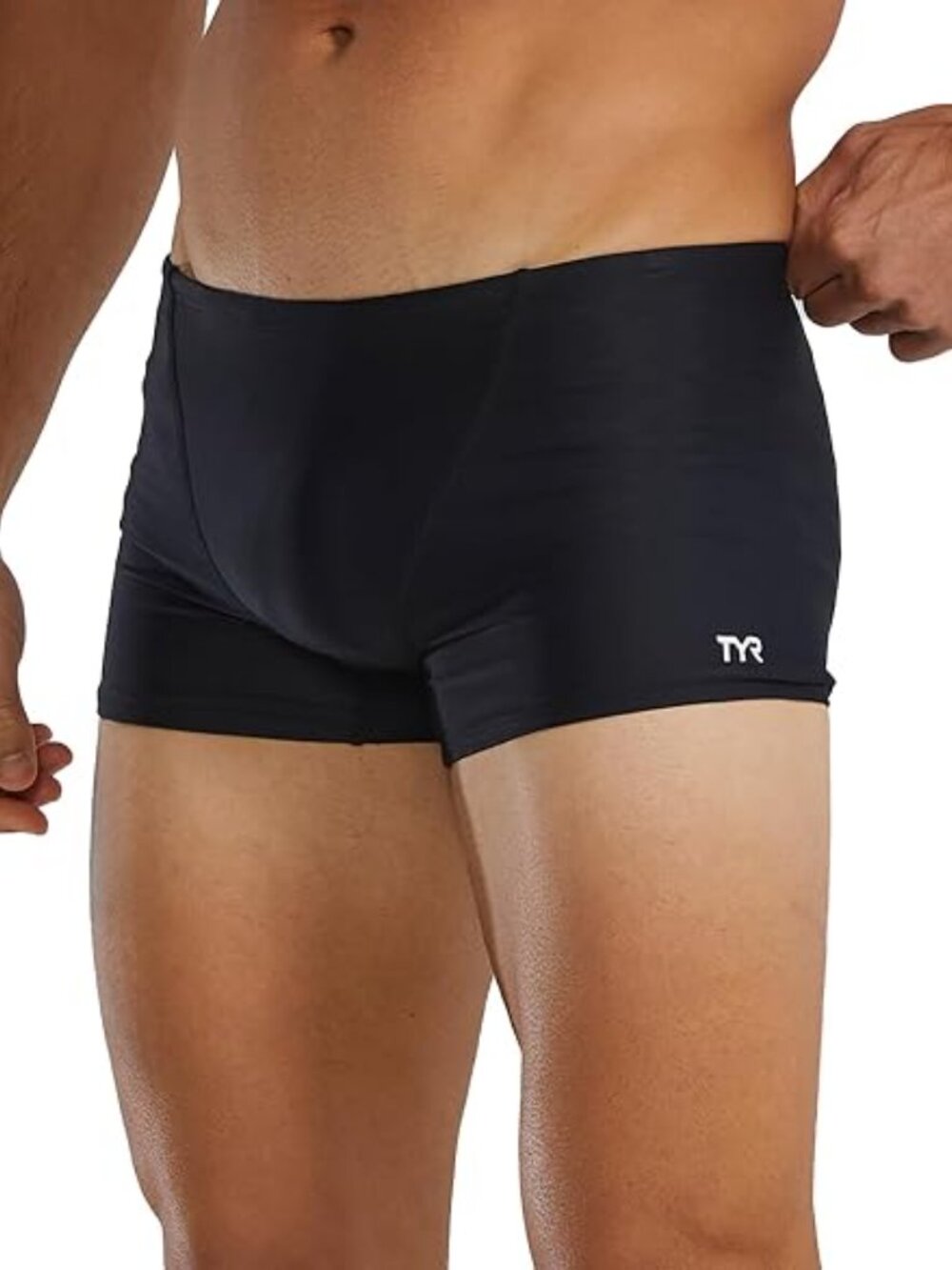 Men's TYR TYReco Square Swim Briefs Leg Boxer Cut size 30